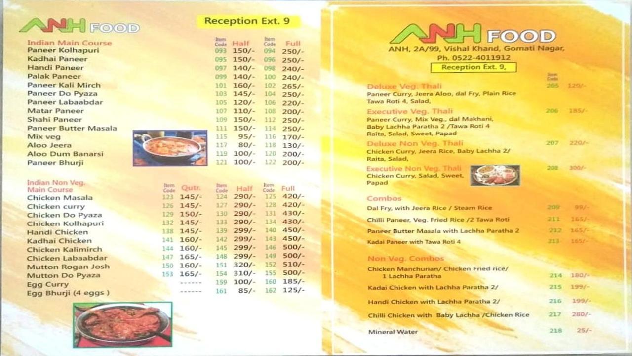 Anh Hotel Lucknow Zewnętrze zdjęcie